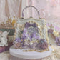 Lady of the Lavender and Violet Garden Party Cottagecore Fairycore Princesscore Coquette Kawaii Bag - Starlight Fair