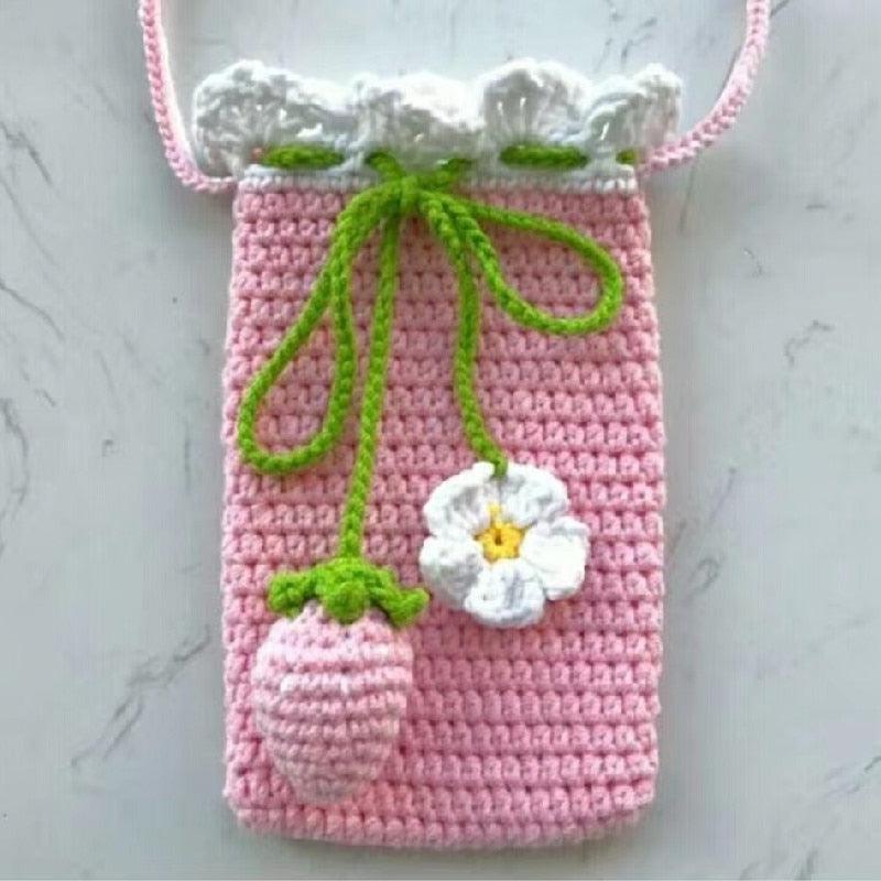 Hand-crocheted Pure Cotton Strawberries and Darling Memories Fairycore ...