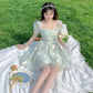 Sugar Snap Pea Fairycore Cottagecore Princesscore Dress - Starlight Fair