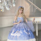The Aqua Sea Swans Cottagecore Fairycore Princesscore Coquette Balletcore Kawaii Dress