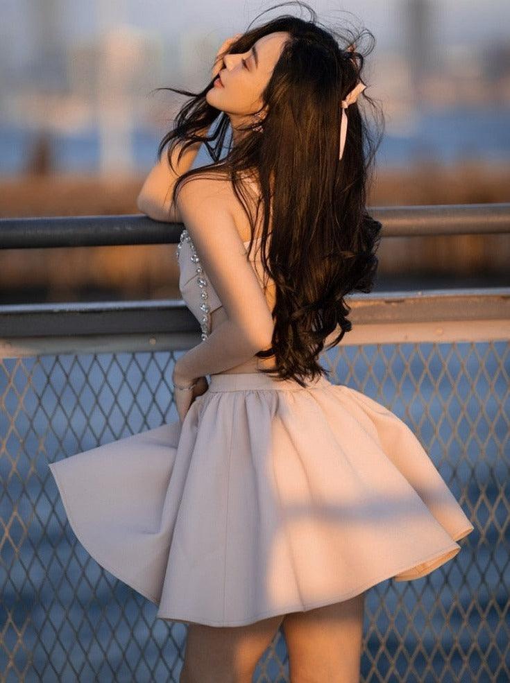 Cystal Valentine Fairycore Princesscore Dress - Starlight Fair