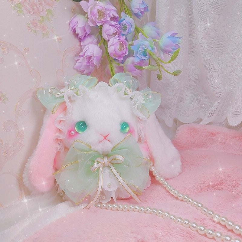 Springtime Baby Boo Bunny Friend Cottagecore Fairycore Princesscore Coquette Cutecore Kawaii Bag
