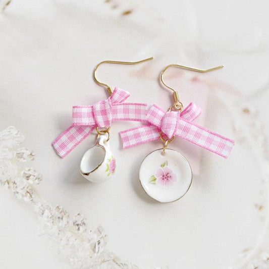 Time for Tea Princesscore Cottagecore Earrings - Starlight Fair