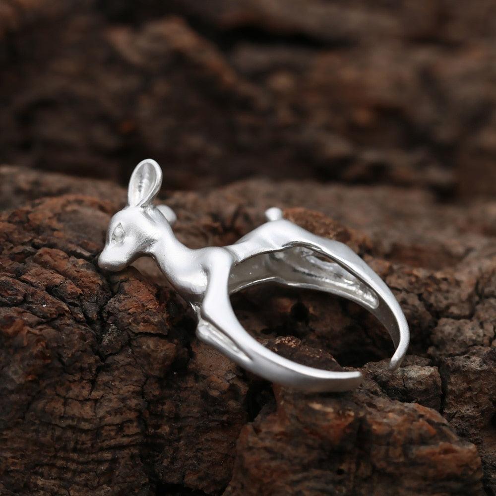 Forest Nobility Deer Cottagecore Ring Jewelry - Starlight Fair
