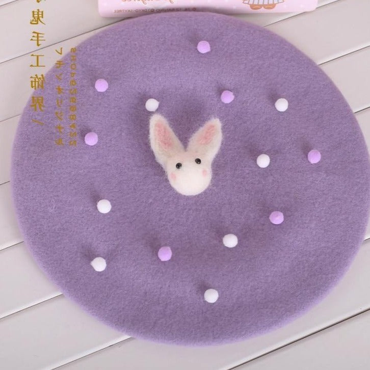 Bunny Dream Kawaii Cottagecore Hat and Hair Accessories - Starlight Fair