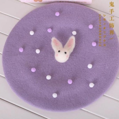 Bunny Dream Kawaii Cottagecore Hat and Hair Accessories - Starlight Fair