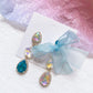 Mermaid in Blue Princesscore Earrings - Starlight Fair