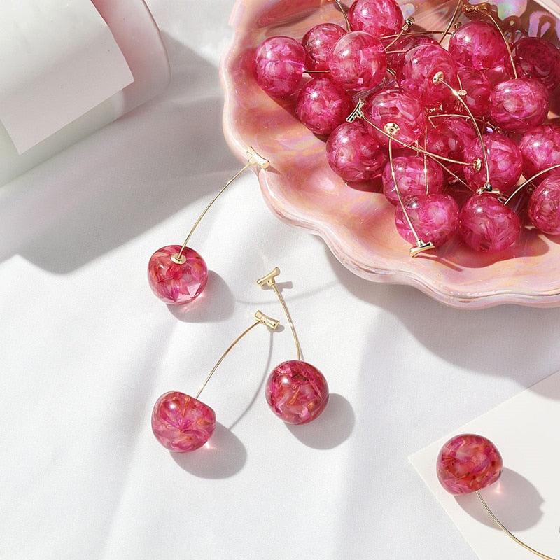 Cherry Cola Cottagecore Kawaii Earrings - Starlight Fair