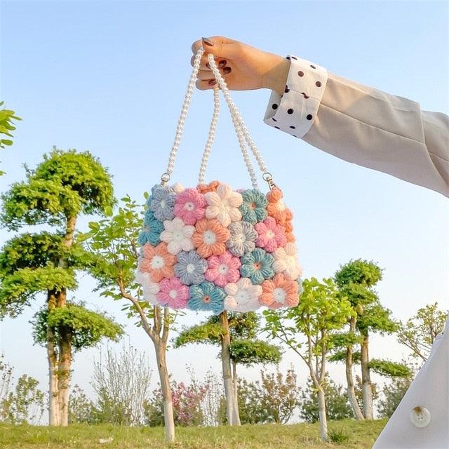 Fleur Cottagecore Crochet Bag