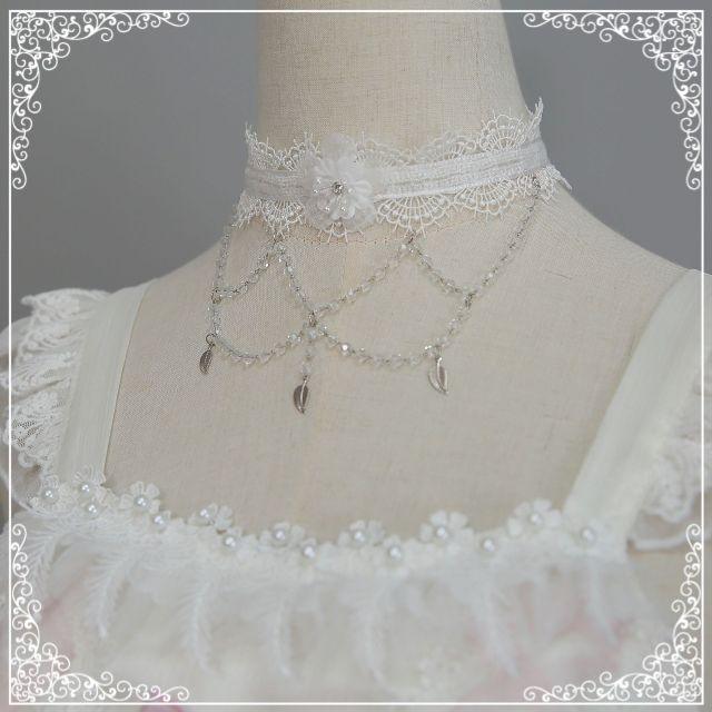 Angel Feathers Fairycore Choker - Starlight Fair