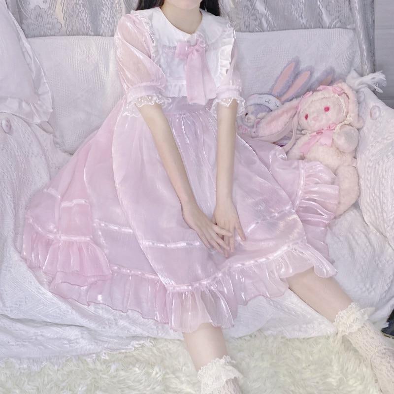 Pastel Gem Princesscore Fairycore Dress - Starlight Fair