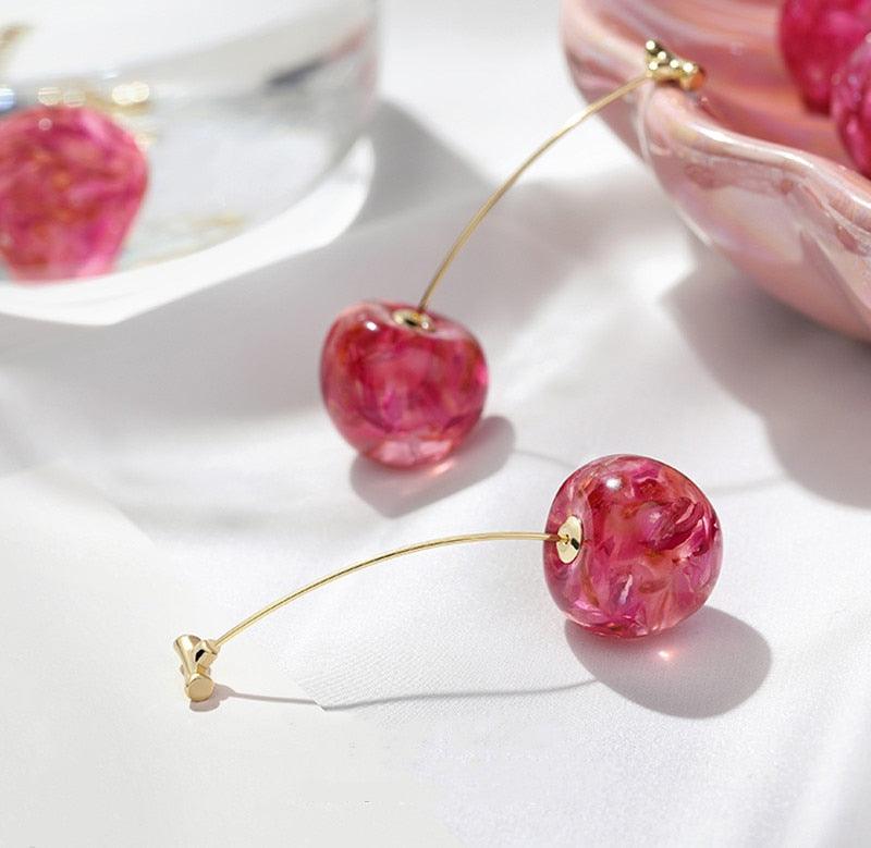 Cherry Cola Cottagecore Kawaii Earrings - Starlight Fair