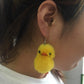Kawaii Cottagecore Baby Ducky Earrings - Starlight Fair