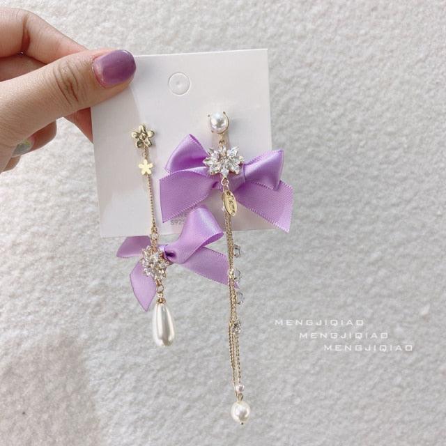 Shopping in the Town Square Fairycore Princesscore Earrings - Starlight Fair