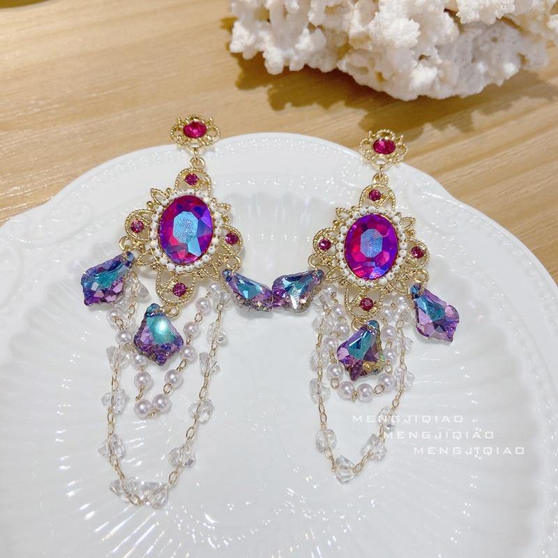 Ball Debut Stunner Chandelier Drop Earrings 