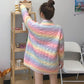 Pastellina Rainbow Fairycore Sweater Top - Starlight Fair
