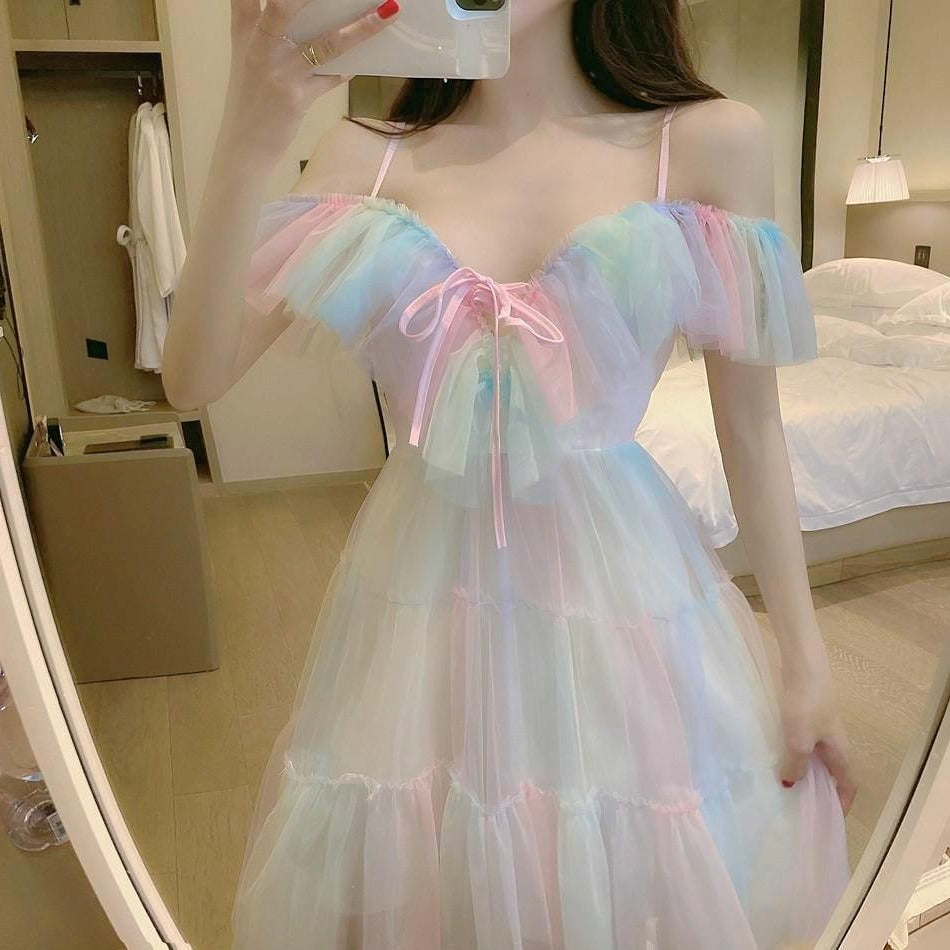 Fairy Pastel Sunshower Dress - Starlight Fair