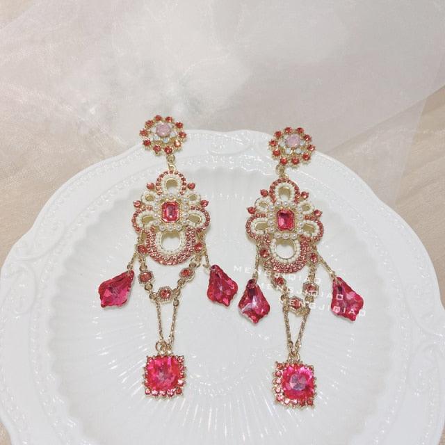 Enchanted by the Fireflies Fairycore Earrings - Starlight Fair