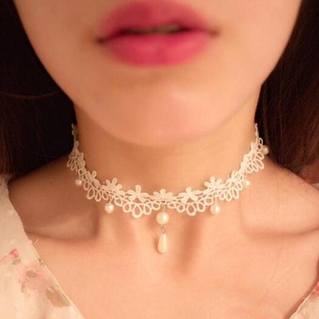 Whimsical Elegance Dark Fairycore Princesscore Choker - Starlight Fair