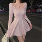 Fairycore Ballerina Mini Dress - Starlight Fair
