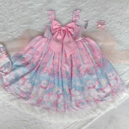 Faithful Kitten Princesscore Dress Set with Optional Top - Starlight Fair