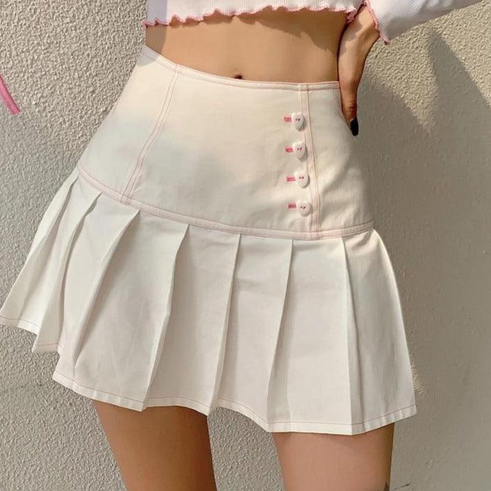 Vanille Candy Hearts Princsscore Skirt Bottoms - Starlight Fair