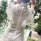 Lace Floral Daisy Fairycore Dress 