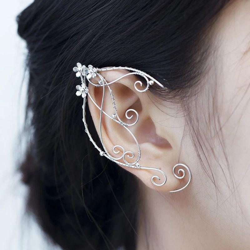 Magical Confidant Fairycore Ear Cuff Clip On Earring - Starlight Fair