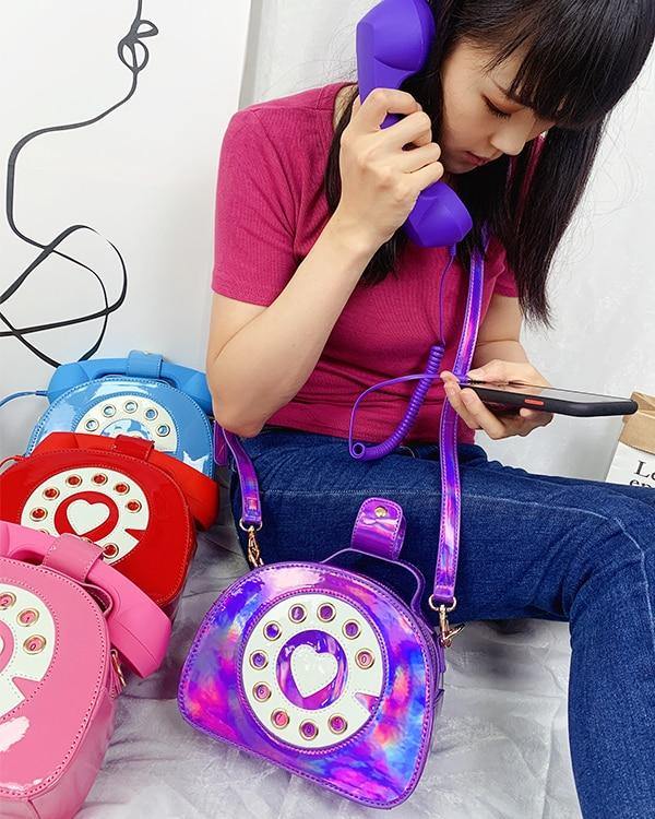 Kawaii Cottagecore Real Phone Music Player Speaker Bag - Starlight Fair