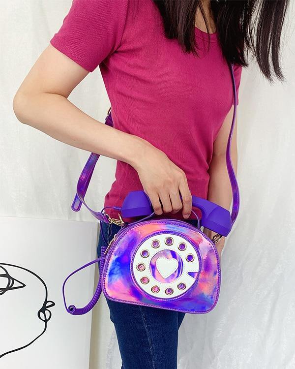 Kawaii Cottagecore Real Phone Music Player Speaker Bag - Starlight Fair
