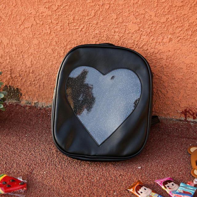 Heart Window Slot Kawaii Backpack - Starlight Fair
