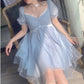 Cool Periwinkle Kitten Fairycore Dress - Starlight Fair