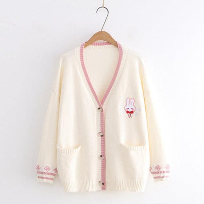 Baby Bunny Gift Fairycore Sweater Top - Starlight Fair