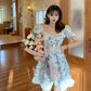 Fine China Cottagecore Lace Floral Dress - Starlight Fair