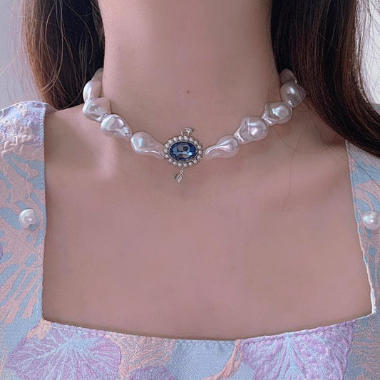 Unearthed Mermaid Trove Fairycore Cottagecore Princesscore Choker - Starlight Fair