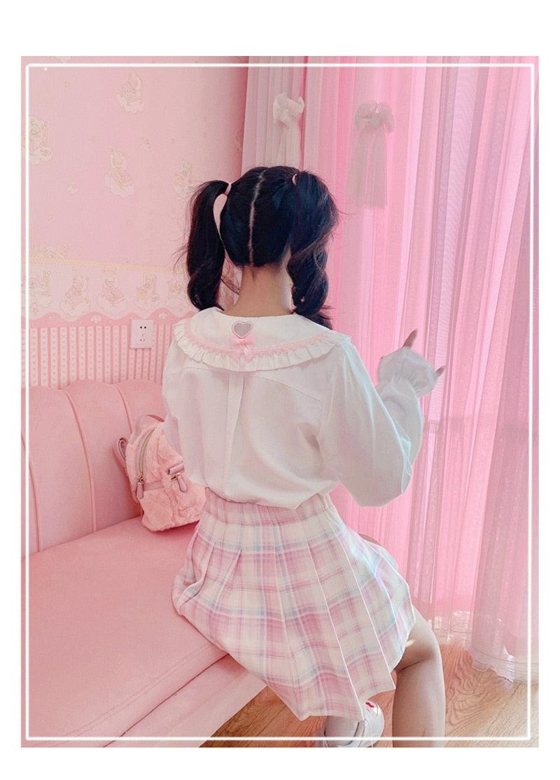 Happy Hanami Outing Fairycore Princesscore Skirt Bottoms - Starlight Fair