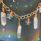 Genuine Aura Quartz Crystal From the Beyond Angel Fairycore Cottagecore Princesscore Choker - Starlight Fair