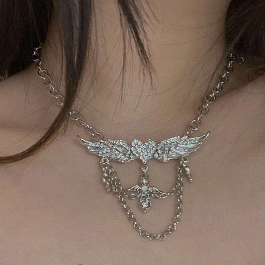 Guardian Soaring Fairycore Princesscore Choker - Starlight Fair