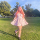Silky Lilac Petals Fairycore Princesscore Cottagecore Dress - Starlight Fair