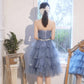 Sentimental Celestial Fairycore Princesscore Formal Prom Dress - Starlight Fair