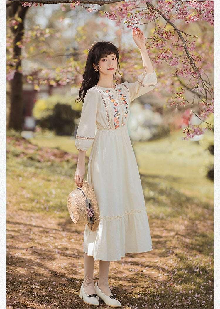 Beautiful Novelist Fairycore Cottagecore Princesscore Dress