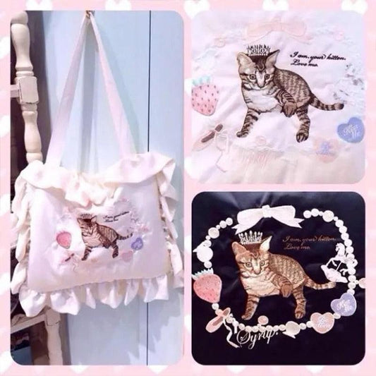 Playing with Baubles Kitten Fairycore Princesscore Cottagecore Bag - Starlight Fair