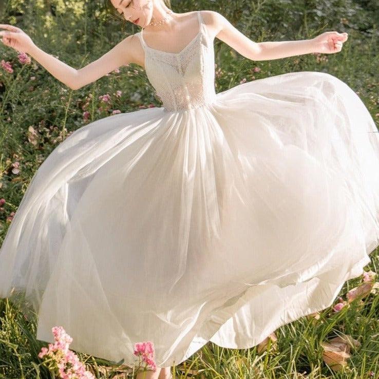 Bride From Another World Fairycore Princesscore Cottagecore Dress - Starlight Fair