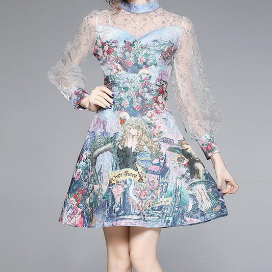 Wistful Otaku Wonderland Fairycore Princesscore Fairycore Dress - Starlight Fair