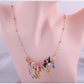 Out of the Picture Book Bunny Fairycore Cottagecore Necklace - Starlight Fair
