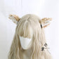 Courting Cherry Tree Stag Fairycore Cottagecore Warm Hat with Optional Hair Accessory - Starlight Fair
