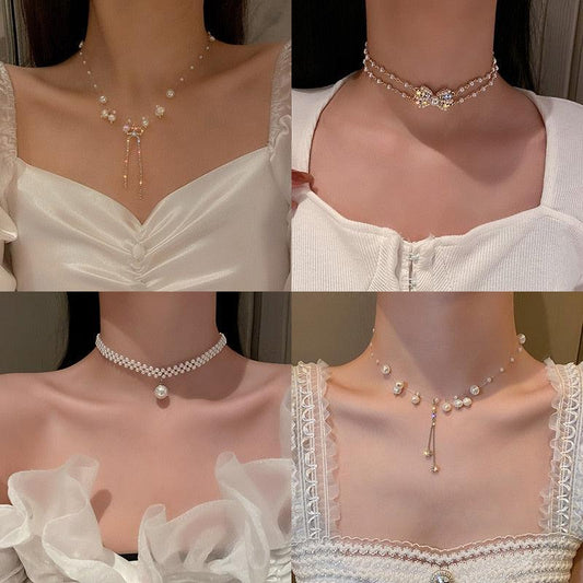 Inherited Jewel Collection Fairycore Cottagecore Princesscore Choker or Necklace - Starlight Fair