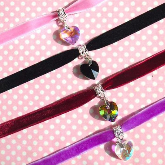 Heart on my Sleeve Fairycore Cottagecore Princesscore Choker - Starlight Fair