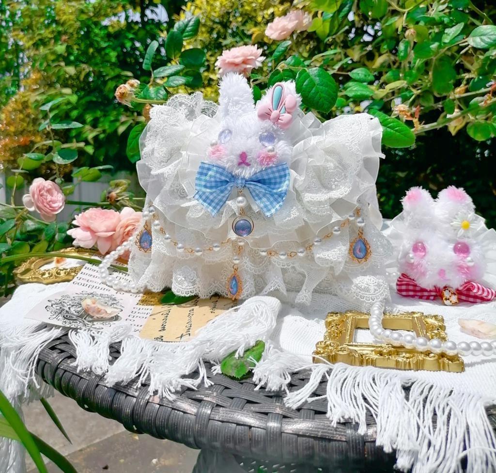 Bunny's Garden Tea Date Fairycore Cottagecore Princesscore Bag - Starlight Fair