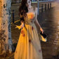 Cascade of Rose Petals Fairycore Cottagecore Princesscore Dress - Starlight Fair